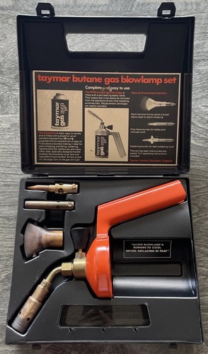 Taymar butane gas blowlamp set - taymar,