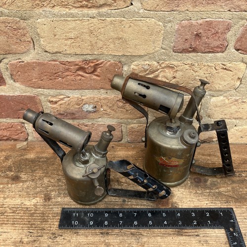Vintage blow torch lamps - torch,
