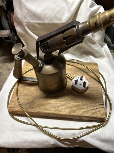 Antique blow torch - antique, converted