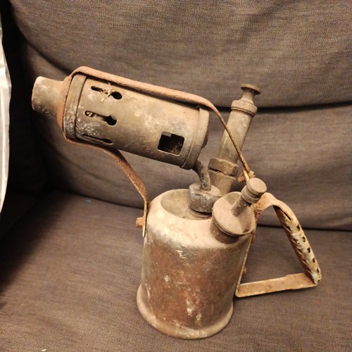 Vintage brass paraffin blow - vintage,